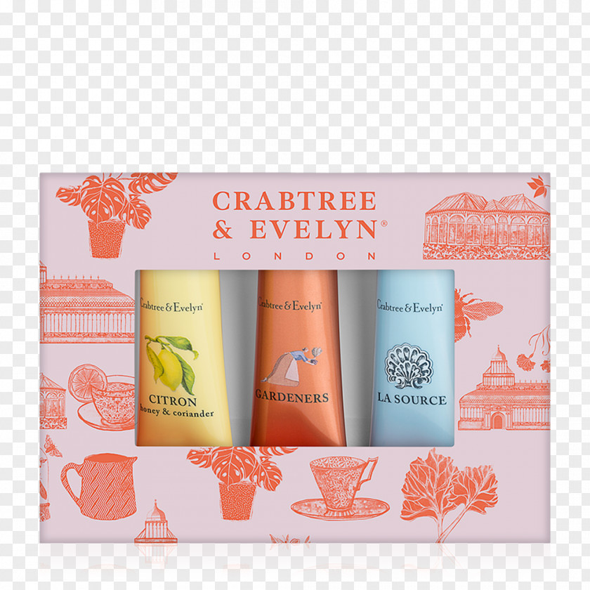 Hand Gift Cream Lotion Moisturizer Crabtree & Evelyn Gel PNG
