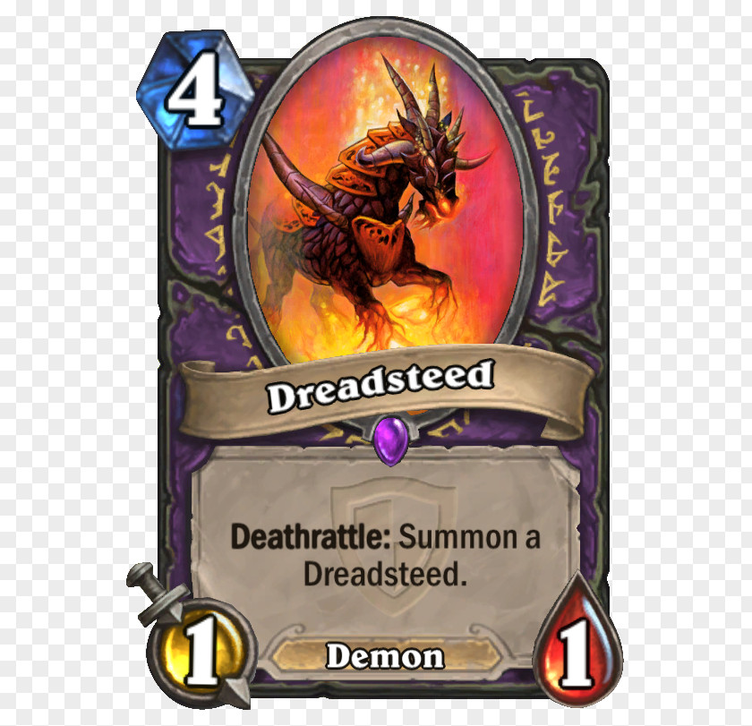 Steed Curse Of Naxxramas Knights The Frozen Throne Dreadsteed PAX Lock And Load PNG