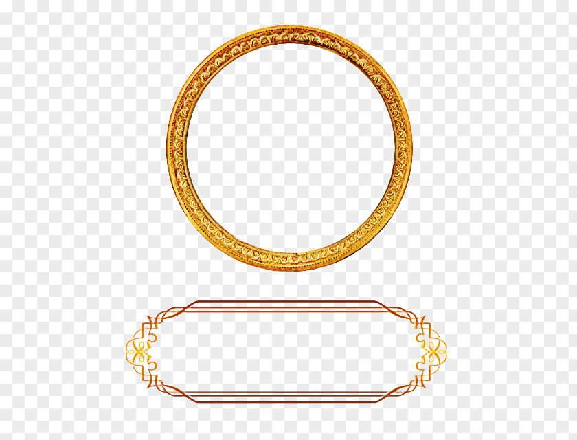 Bangle Jewellery Picture Frame PNG
