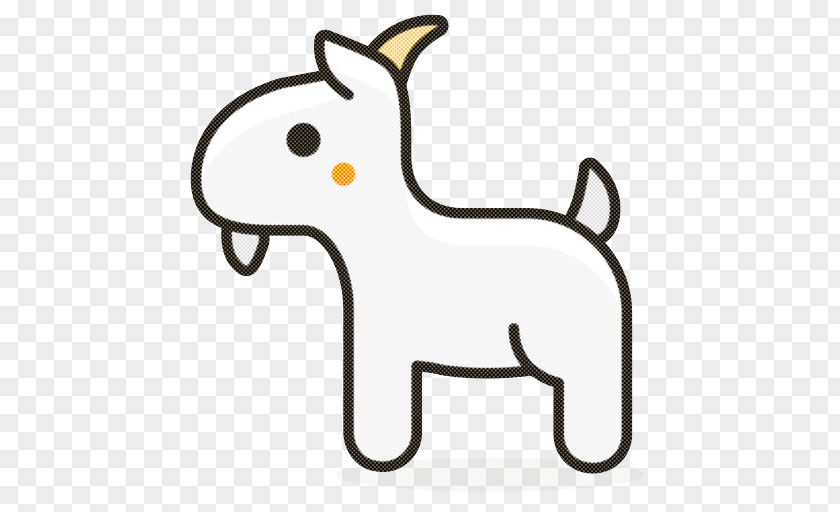 Cartoon Snout Line Art Animal Figure PNG