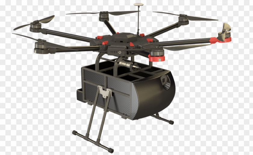 Drone Shipper Delivery Unmanned Aerial Vehicle Freight Transport FedEx PNG