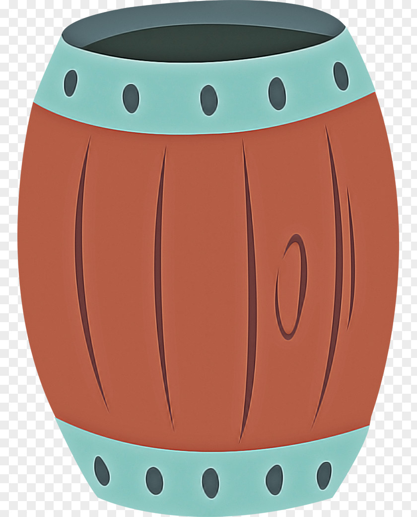 Furniture Barrel Orange PNG