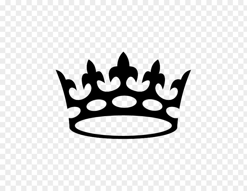 Prince Crown Black Tattoo Art Clip Image PNG