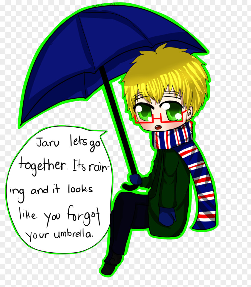Umbrella Green Cartoon Clip Art PNG