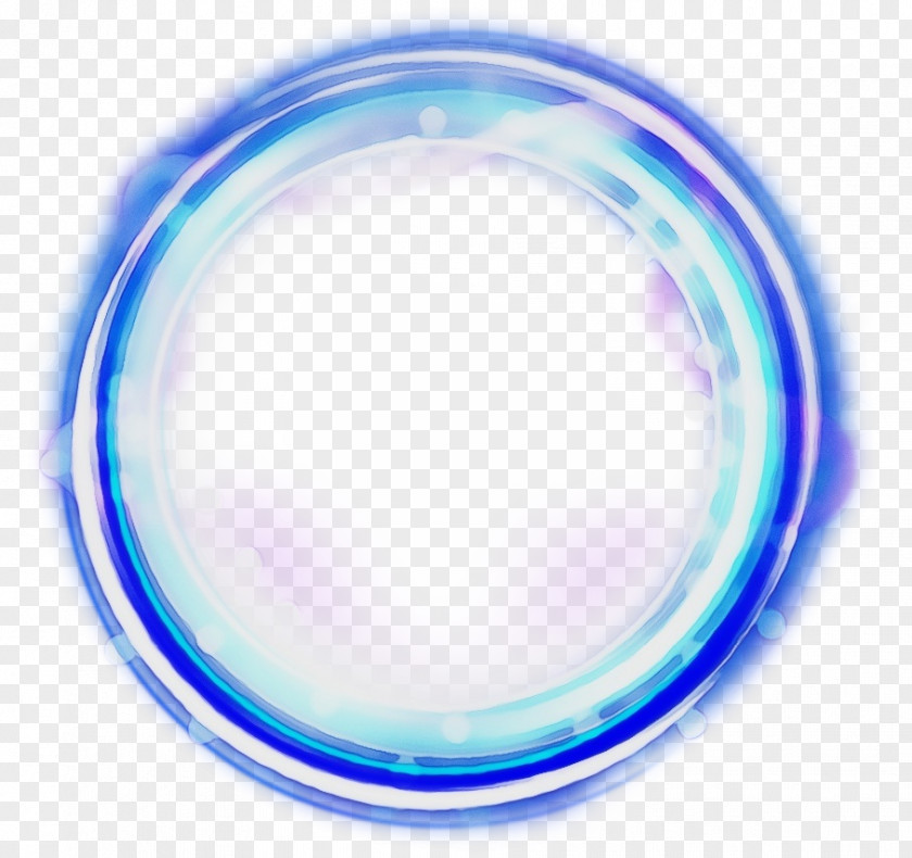 Wet Ink Paint Circle PNG
