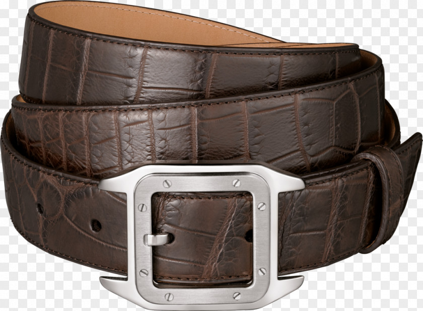 Belt Buckles Leather Cartier PNG