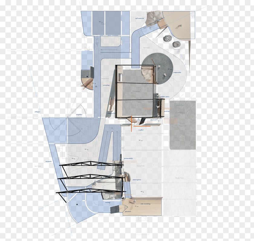 Design Furniture Floor Plan PNG