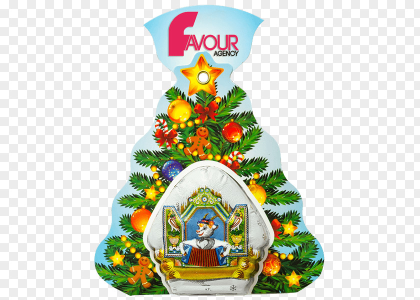 Favor Christmas Tree Ornament PNG