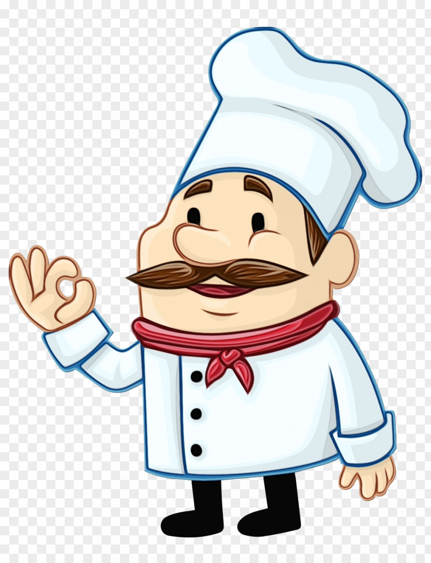 Fictional Character Smile Cartoon Clip Art Cook Pleased Thumb PNG