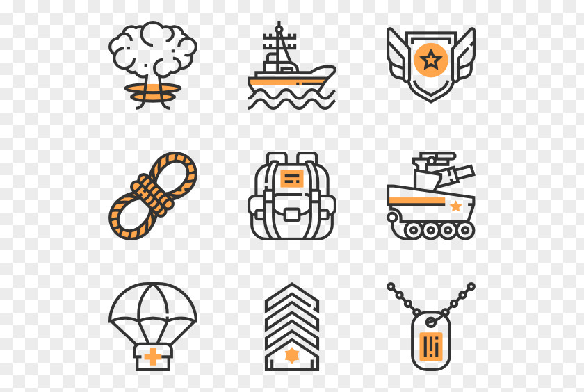 Military Backpack Icon Design Dribbble PNG