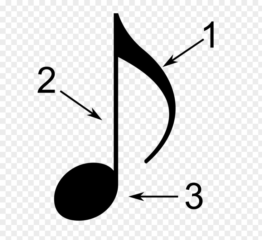 Musical Note Value Stem PNG
