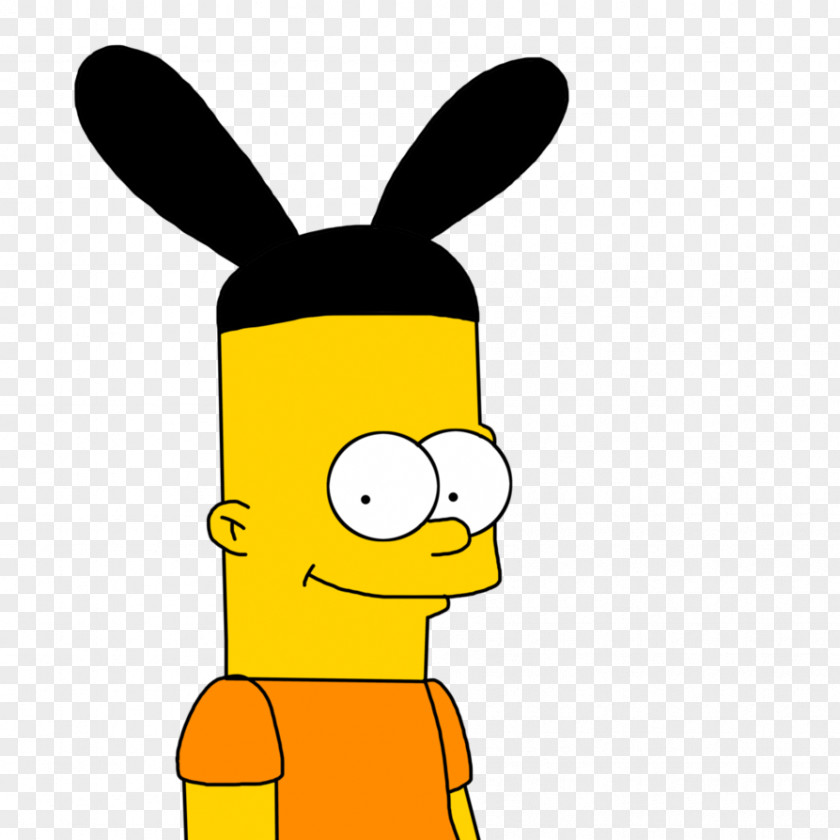 Oswald The Lucky Rabbit Maggie Simpson Bart Homer Lisa Marge PNG