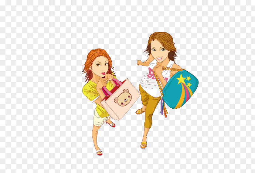 Section 3.8 Of The Goddess Women Shopping Woman PNG