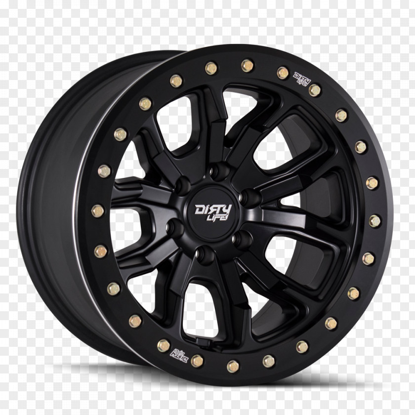 Dirty Tire Car Beadlock Rim Custom Wheel PNG