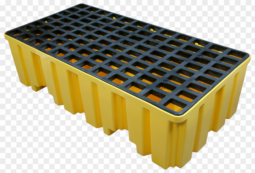 Drum Plastic Secondary Spill Containment Pallet Oil PNG