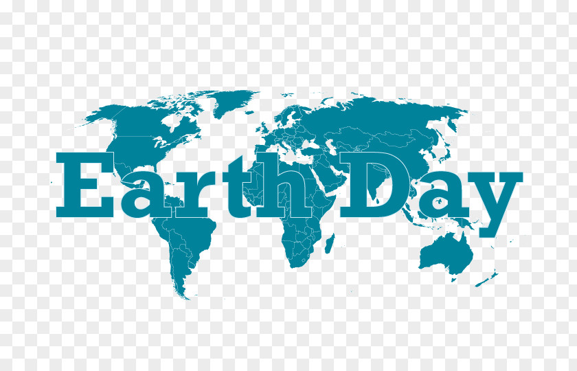 Earth Day United States World Map Globe PNG