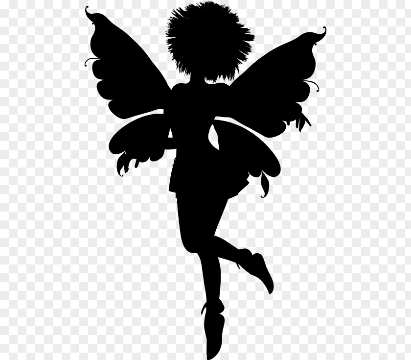 Fairy Angelet De Les Dents Silhouette Clip Art PNG