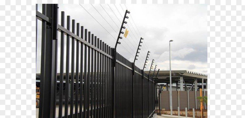 Fence Electric Electricity Security System PNG
