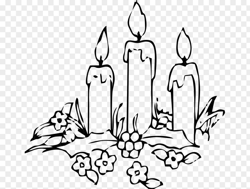 Lovely Candles Candle Drawing Coloring Book Decorative Arts Christmas PNG