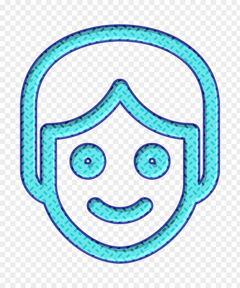 Smiley And People Icon Girl Emoji PNG