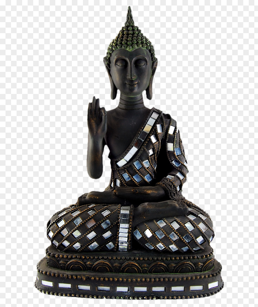 Statue Classical Sculpture Bronze Meditation PNG