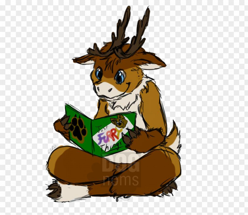 Unacceptable Illustration Reindeer Image Reading PNG