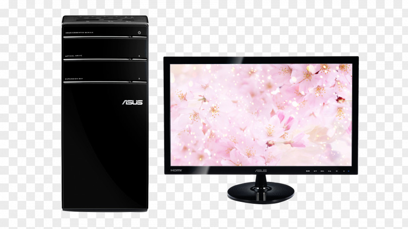 Desktop PC Dell Hewlett Packard Enterprise Asus Computer Display Device PNG