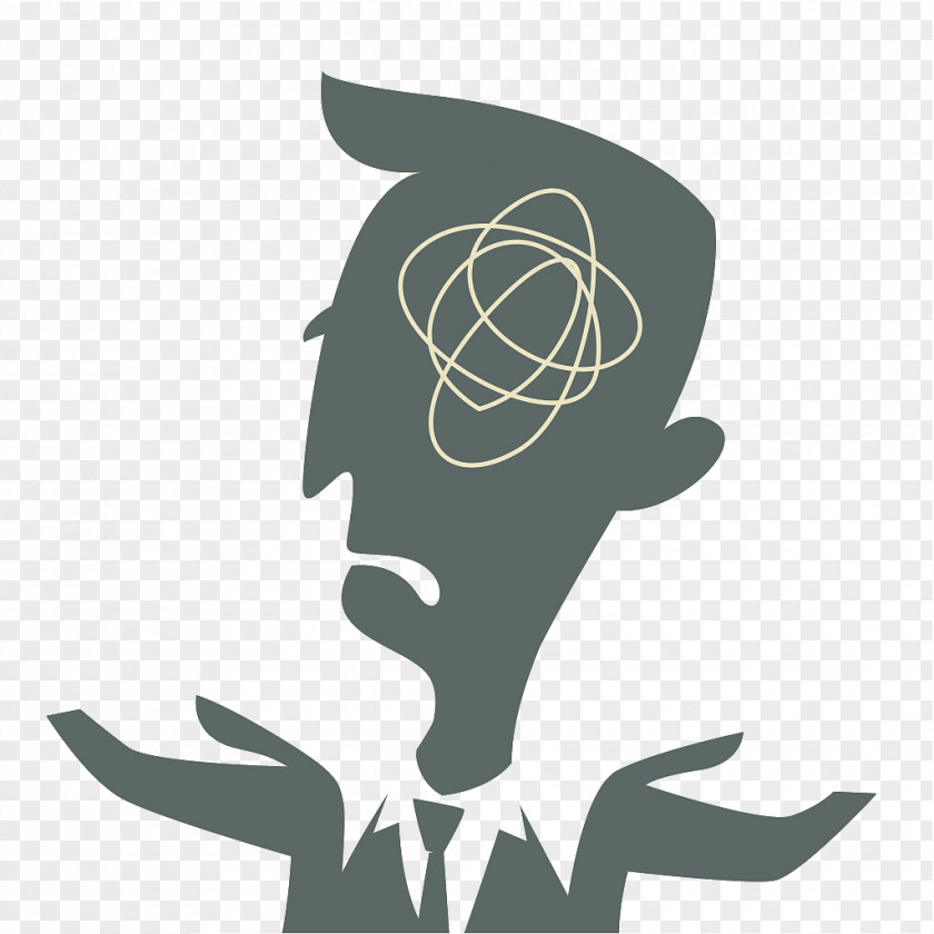 Vector Illustration Puzzles Business People Confusion Mind PNG