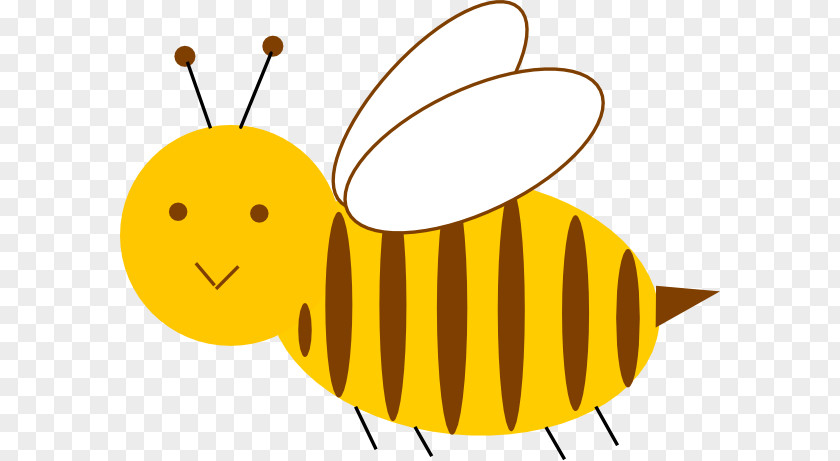 Bumble Honey Bee Clip Art PNG