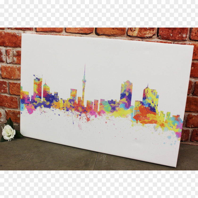 City Cities: Skylines Cardiff Watercolor Painting Art PNG