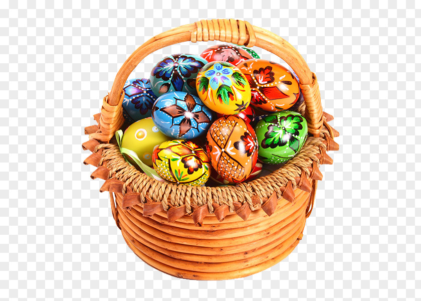 Holiday Eggs Easter Bunny Egg In The Basket PNG