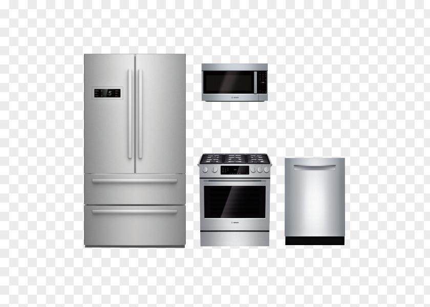 Home Appliance Refrigerator Cooking Ranges Robert Bosch GmbH Gas Stove Stainless Steel PNG
