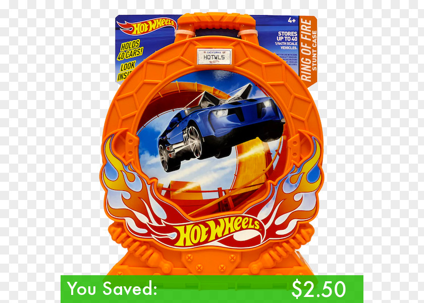 Hot Wheels Amazon.com Ring Of Fire Toy 1:64 Scale PNG