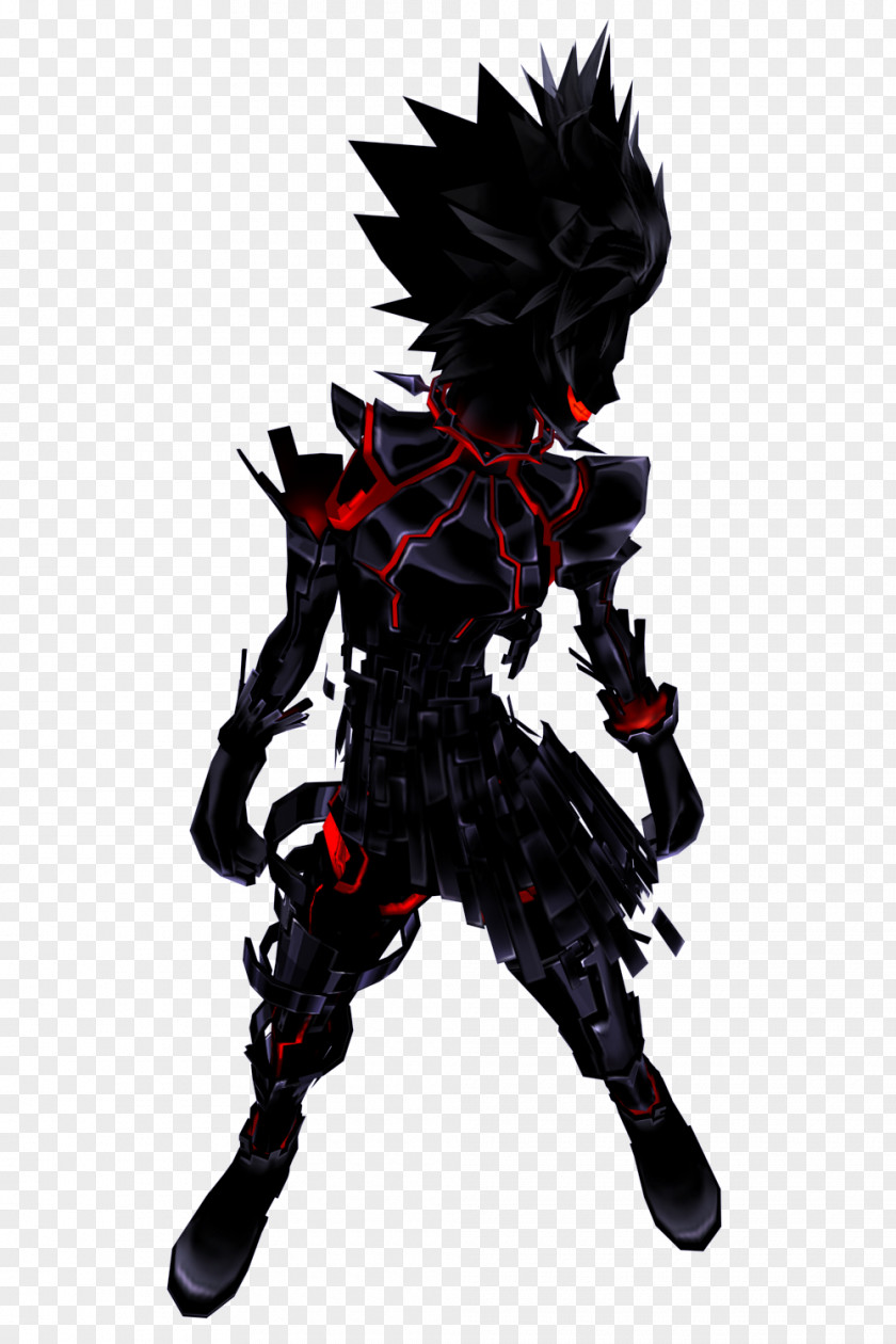 Glitch Style Armour Character Fiction PNG