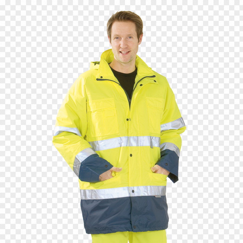 Jacket Hoodie Clothing Armilla Reflectora Workwear PNG