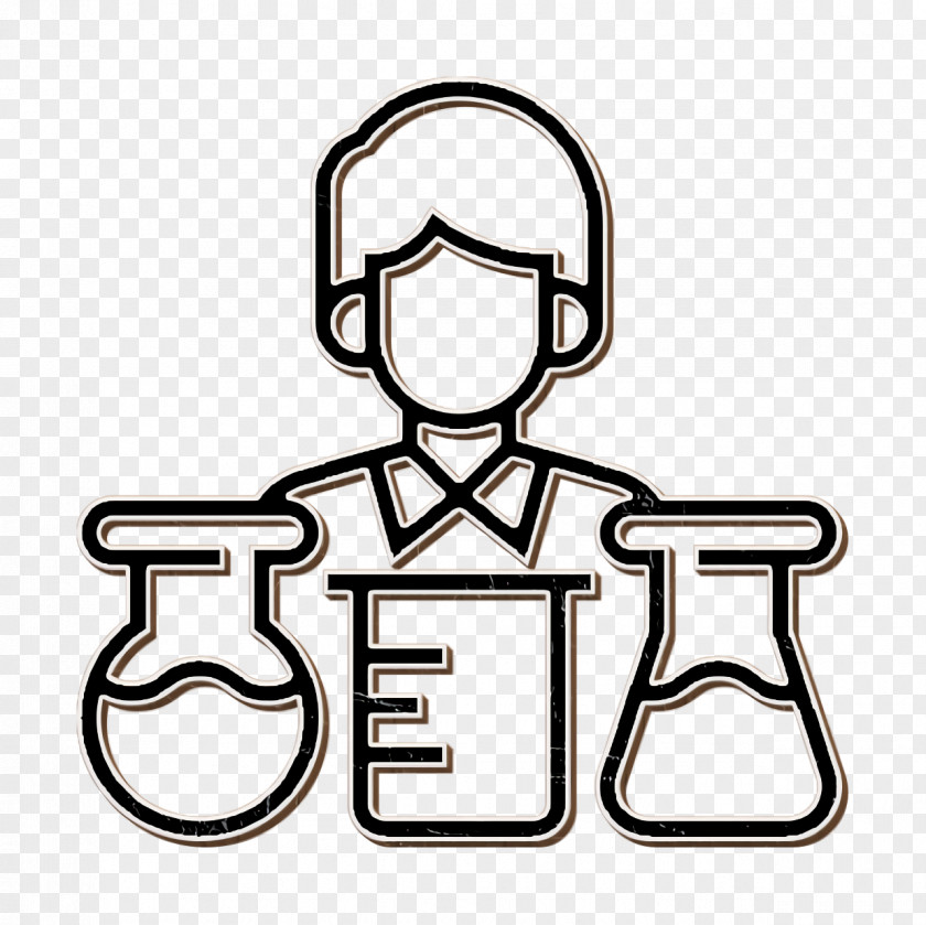 Scientist Icon Biochemistry Laboratory PNG