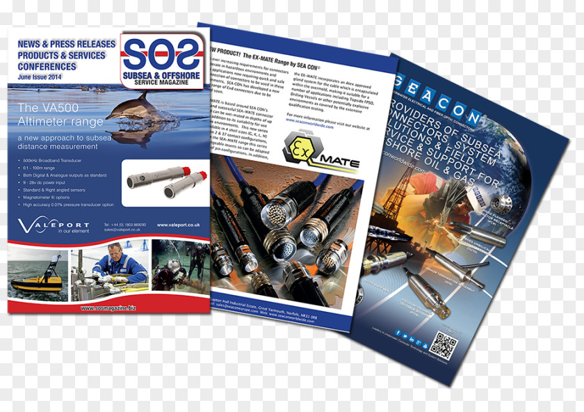 Technology Flyer Subsea Brochure Seacon PNG