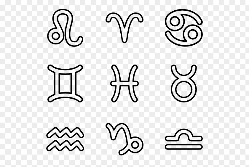 Zodiac Signs Drawing Icon Design Clip Art PNG