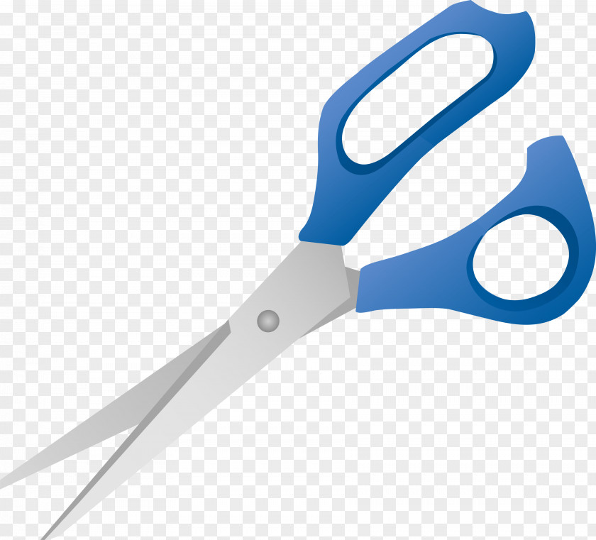 Blue Scissors Image Download Hair-cutting Shears Clip Art PNG
