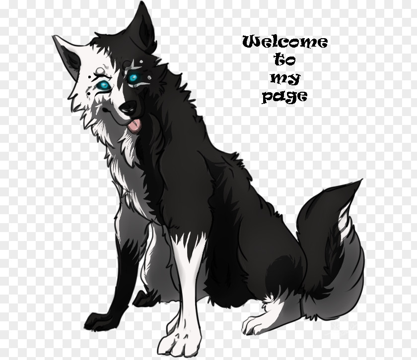 Dog Breed Black Wolf Arctic Pack PNG