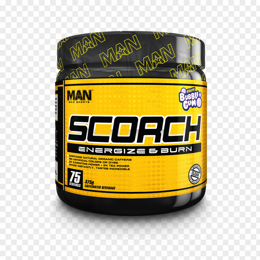 Fat Man MAN Sports Scorch Powder Product Brand Serving Size Computer Hardware PNG