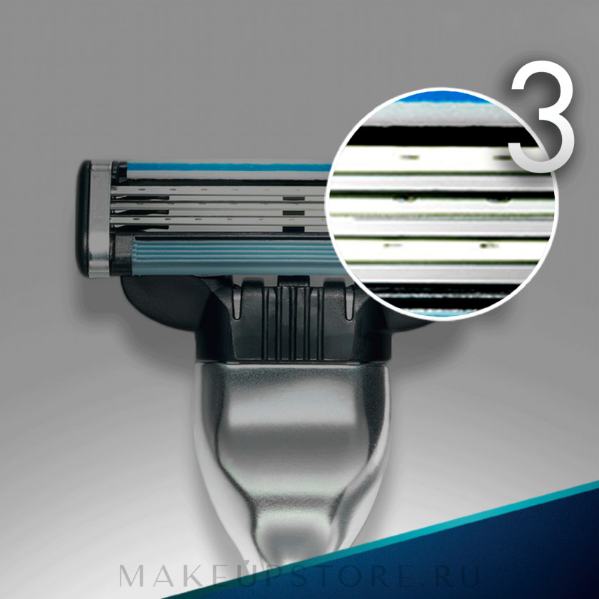 Gillette Mach3 Razor Shaving Blade PNG