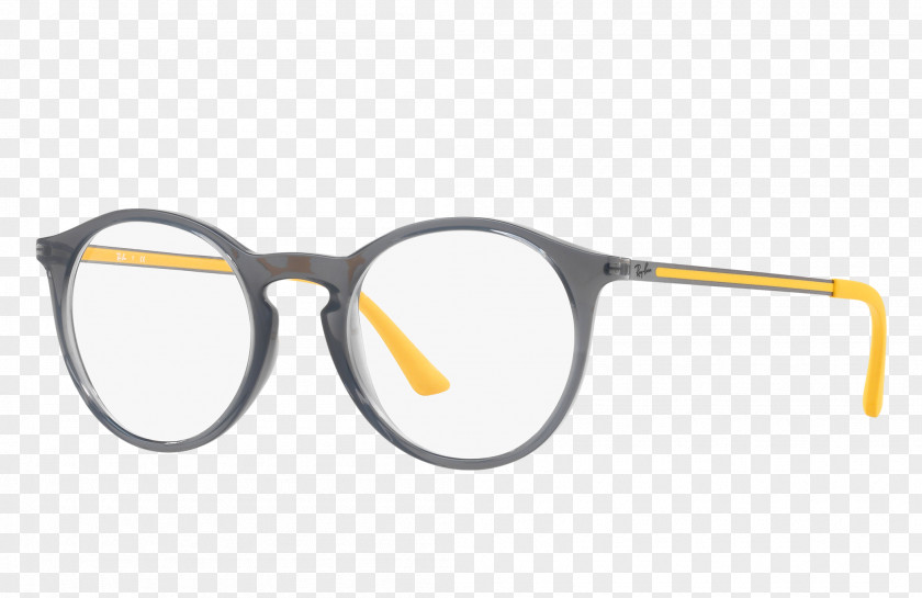 Glasses Ray-Ban Half Rim Square Frame Eyeglass Prescription Lens PNG
