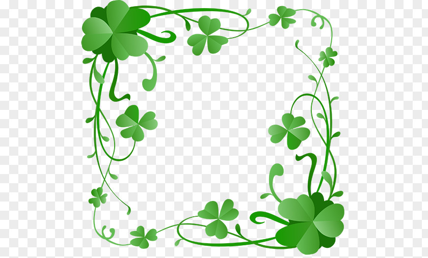 Saint Patrick's Day Clover 17 March Shamrock Clip Art PNG