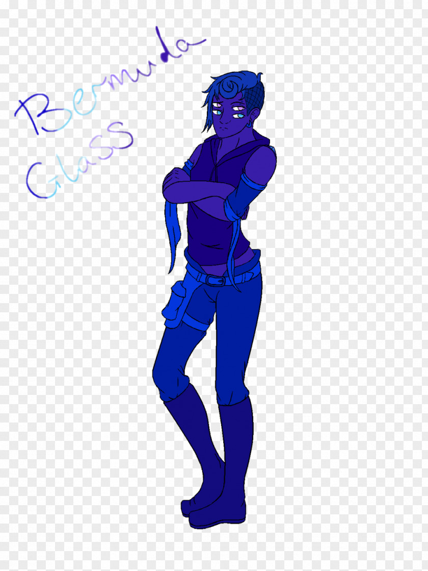 Temper Line Electric Blue Cobalt Purple Homo Sapiens PNG
