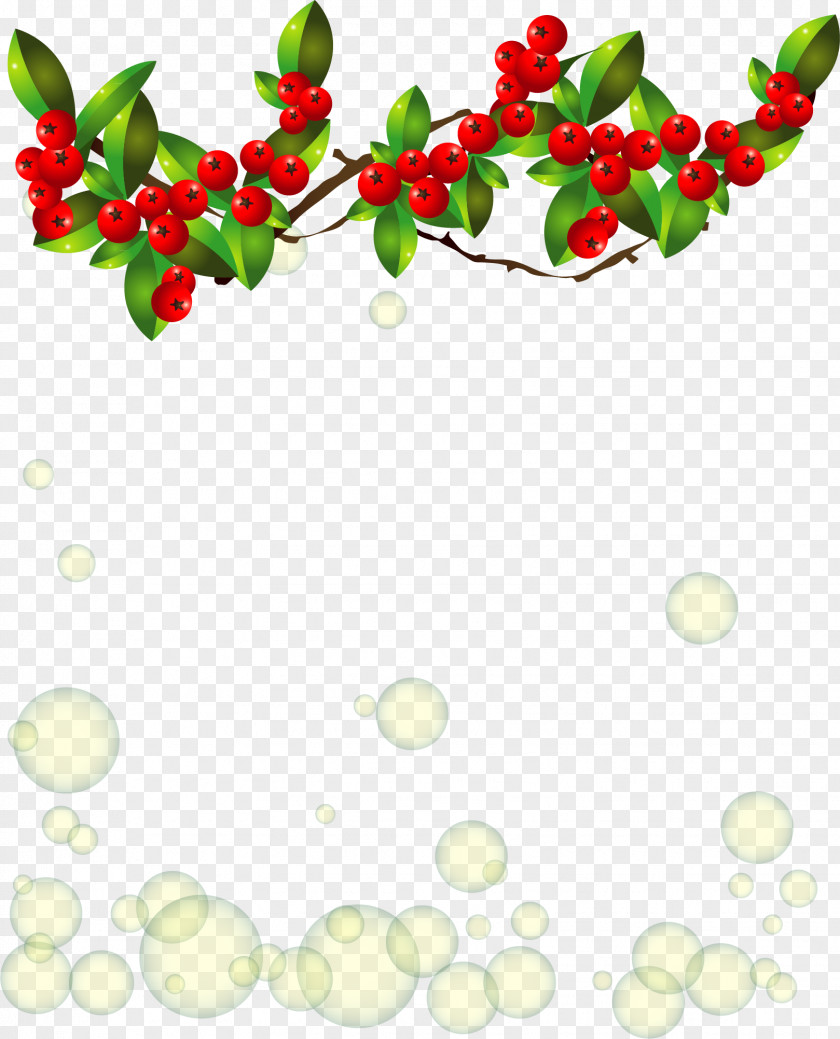 Bubble Red Berries Poster Background Element Royalty-free Stock Photography Clip Art PNG