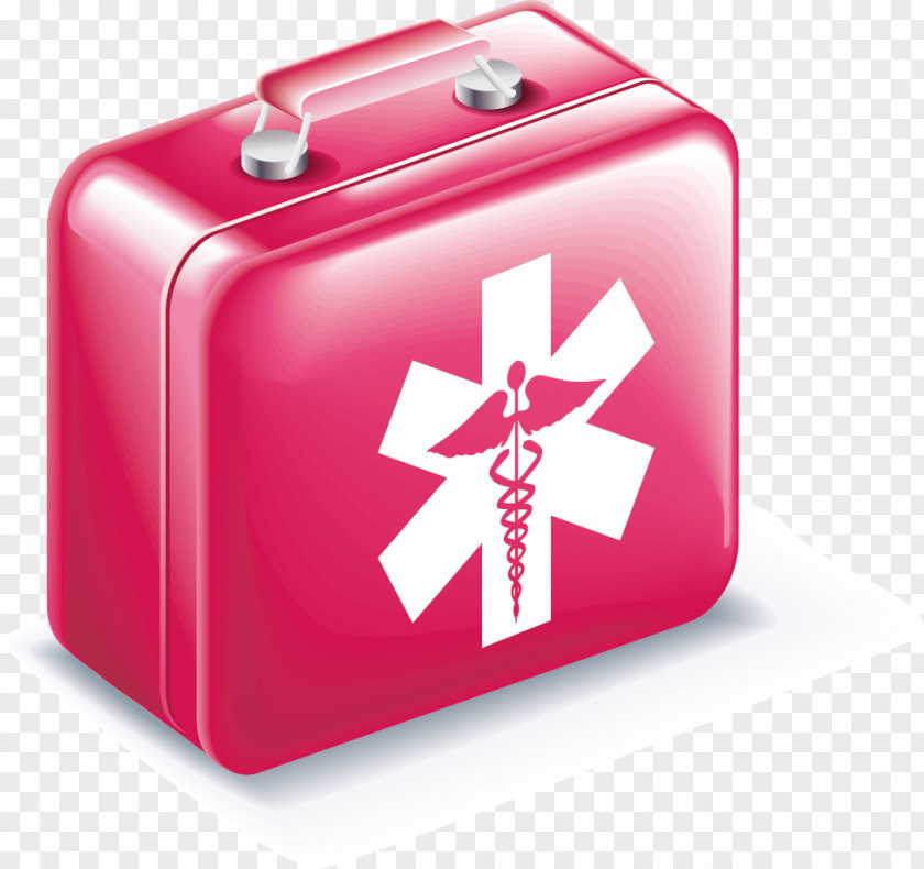 First Aid Kit Vector Material Medicine Illustration PNG
