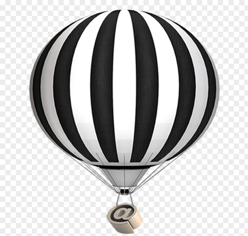 Floating Hot Air Balloon Flight PNG