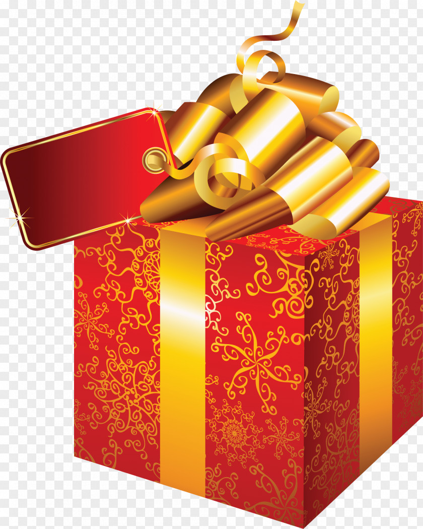 Gift Red Box Image Clip Art PNG
