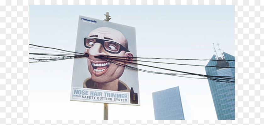 Hair Trimmer Billboard Advertising Campaign Creativity Out-of-home PNG